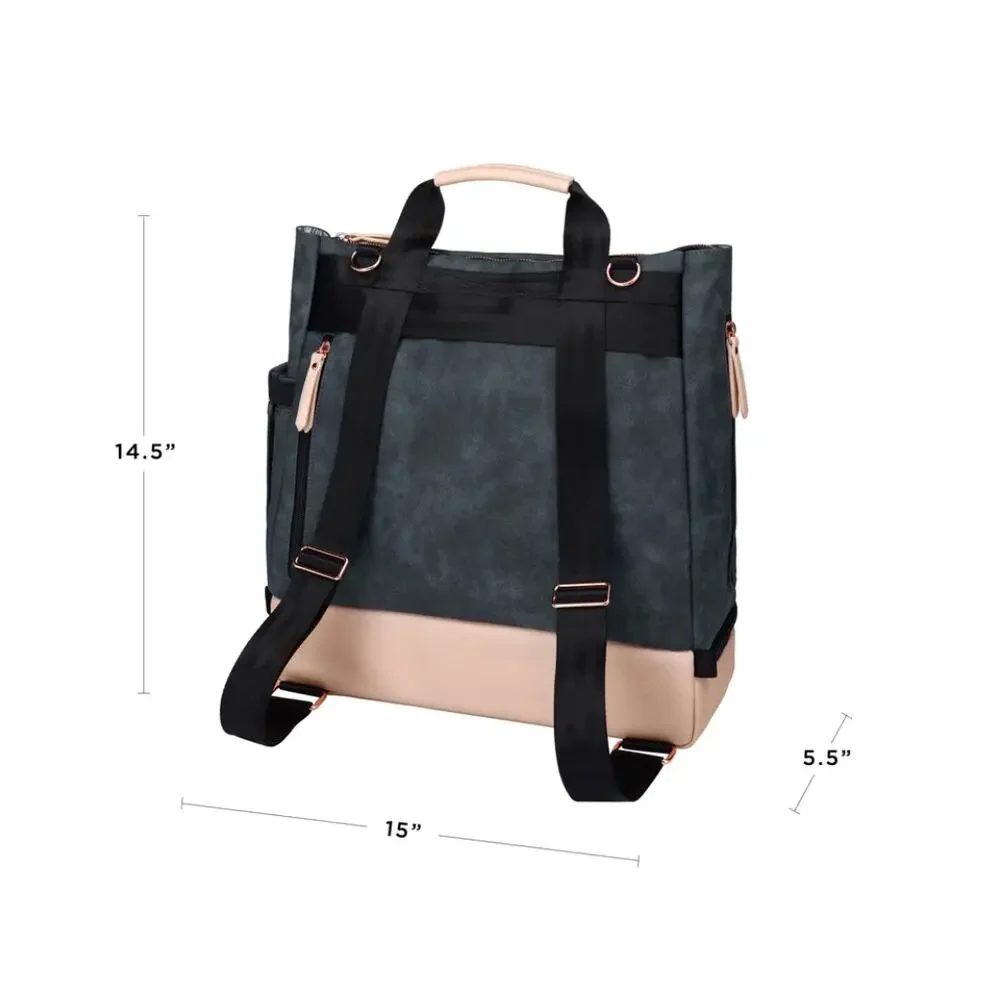 Petunia Pickle Bottom Pivot Pack in Indigo Blush Baby Diaper Bag